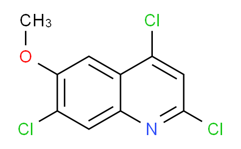 CAS No. 1265883-06-4, 2,4,7-Trichloro-6-methoxyquinoline