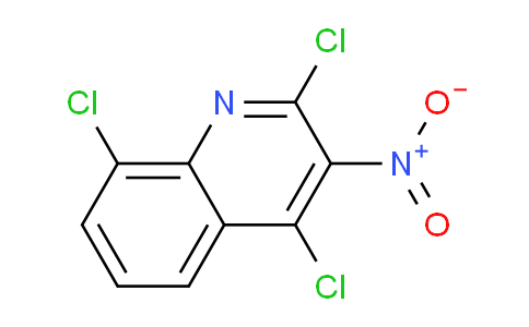 CAS No. 1447953-51-6, 2,4,8-Trichloro-3-nitroquinoline