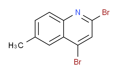 CAS No. 139719-21-4, 2,4-Dibromo-6-methylquinoline