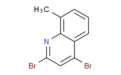 CAS No. 260972-99-4, 2,4-Dibromo-8-methylquinoline