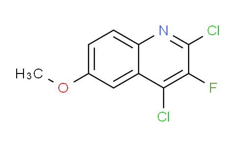CAS No. 1086533-18-7, 2,4-Dichloro-3-fluoro-6-methoxyquinoline