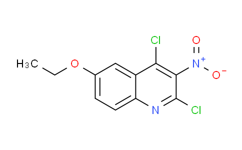 CAS No. 1447953-60-7, 2,4-Dichloro-6-ethoxy-3-nitroquinoline