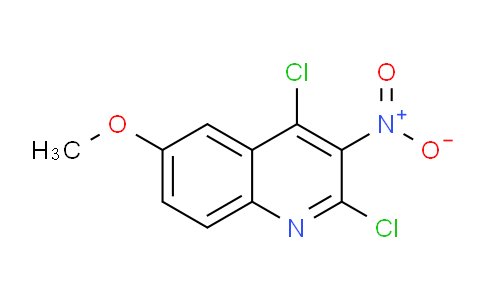 CAS No. 259180-83-1, 2,4-Dichloro-6-methoxy-3-nitroquinoline