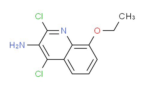CAS No. 1447962-17-5, 2,4-Dichloro-8-ethoxyquinolin-3-amine