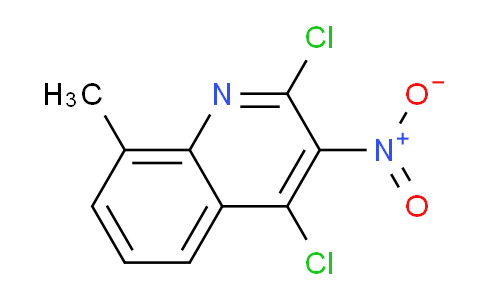 CAS No. 1026839-46-2, 2,4-Dichloro-8-methyl-3-nitroquinoline