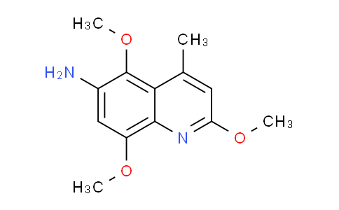 CAS No. 49584-51-2, 2,5,8-Trimethoxy-4-methylquinolin-6-amine