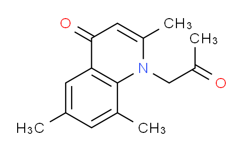 CAS No. 1209876-74-3, 2,6,8-Trimethyl-1-(2-oxopropyl)quinolin-4(1H)-one