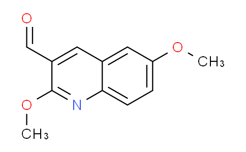 CAS No. 883549-54-0, 2,6-Dimethoxyquinoline-3-carbaldehyde