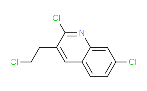 CAS No. 948294-54-0, 2,7-Dichloro-3-(2-chloroethyl)quinoline