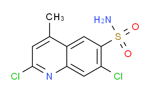 CAS No. 1418265-71-0, 2,7-Dichloro-4-methylquinoline-6-sulfonamide