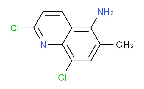 CAS No. 1071675-48-3, 2,8-Dichloro-6-methylquinolin-5-amine