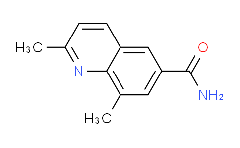 CAS No. 1501405-66-8, 2,8-Dimethylquinoline-6-carboxamide
