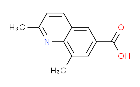 CAS No. 1368259-21-5, 2,8-Dimethylquinoline-6-carboxylic acid