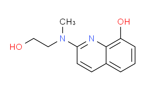 CAS No. 1225908-89-3, 2-((2-Hydroxyethyl)(methyl)amino)quinolin-8-ol
