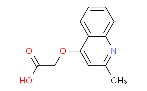 CAS No. 34579-48-1, 2-((2-Methylquinolin-4-yl)oxy)acetic acid