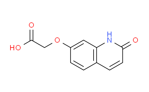 CAS No. 1248546-99-7, 2-((2-Oxo-1,2-dihydroquinolin-7-yl)oxy)acetic acid