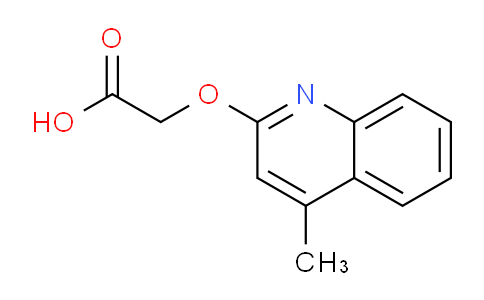 CAS No. 194659-06-8, 2-((4-Methylquinolin-2-yl)oxy)acetic acid