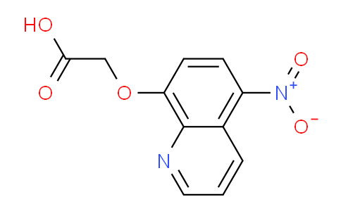 CAS No. 118249-55-1, 2-((5-Nitroquinolin-8-yl)oxy)acetic acid