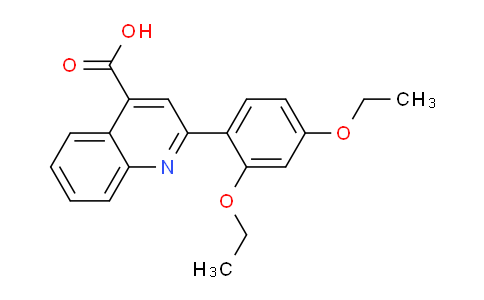 MC687730 | 350997-55-6 | 2-(2,4-Diethoxyphenyl)quinoline-4-carboxylic acid
