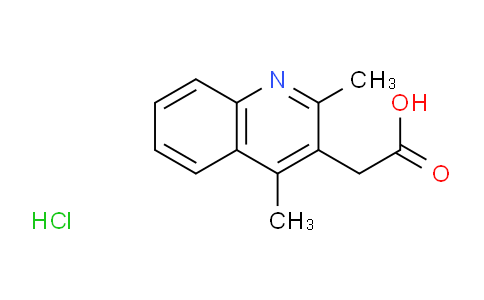 CAS No. 943825-15-8, 2-(2,4-Dimethylquinolin-3-yl)acetic acid hydrochloride