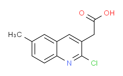 CAS No. 1431729-33-7, 2-(2-Chloro-6-methylquinolin-3-yl)acetic acid