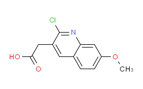CAS No. 1774899-55-6, 2-(2-Chloro-7-methoxyquinolin-3-yl)acetic acid