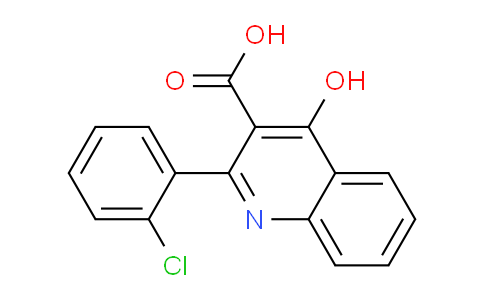 CAS No. 856086-79-8, 2-(2-Chlorophenyl)-4-hydroxyquinoline-3-carboxylic acid