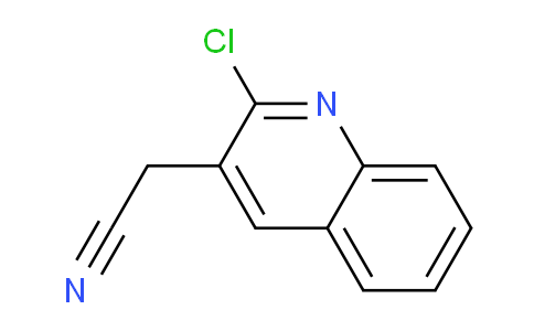 CAS No. 40041-79-0, 2-(2-Chloroquinolin-3-yl)acetonitrile