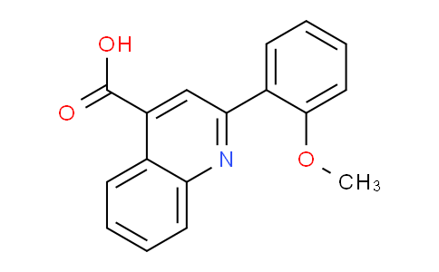 CAS No. 181048-49-7, 2-(2-Methoxyphenyl)quinoline-4-carboxylic acid