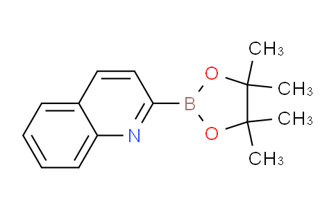 CAS No. 1226995-21-6, 2-(4,4,5,5-Tetramethyl-1,3,2-dioxaborolan-2-yl)quinoline