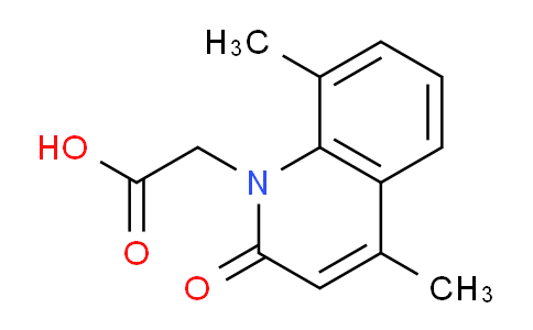 CAS No. 370842-14-1, 2-(4,8-Dimethyl-2-oxoquinolin-1(2H)-yl)acetic acid