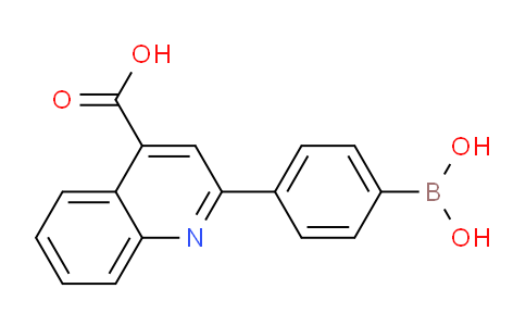 CAS No. 373384-17-9, 2-(4-Boronophenyl)quinoline-4-carboxylic acid