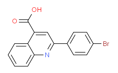 CAS No. 103914-52-9, 2-(4-Bromophenyl)quinoline-4-carboxylic acid