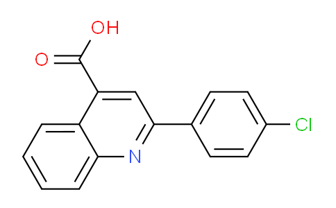 CAS No. 5466-31-9, 2-(4-Chlorophenyl)quinoline-4-carboxylic acid