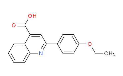 CAS No. 51842-68-3, 2-(4-Ethoxyphenyl)quinoline-4-carboxylic acid