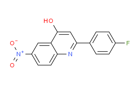 CAS No. 1416439-28-5, 2-(4-Fluorophenyl)-6-nitroquinolin-4-ol