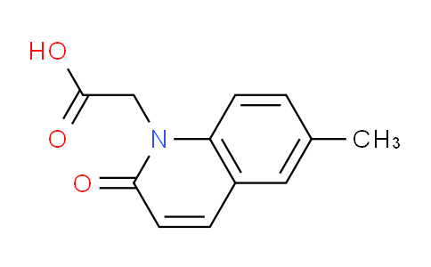 CAS No. 1355233-21-4, 2-(6-Methyl-2-oxoquinolin-1(2H)-yl)acetic acid