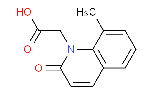 CAS No. 1355194-36-3, 2-(8-Methyl-2-oxoquinolin-1(2H)-yl)acetic acid