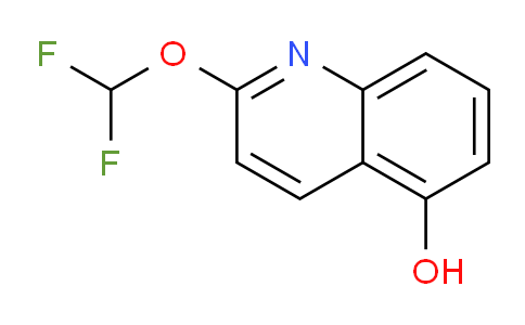 CAS No. 1261787-21-6, 2-(Difluoromethoxy)quinolin-5-ol
