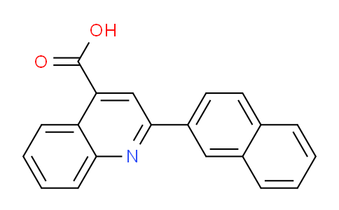 CAS No. 13605-87-3, 2-(Naphthalen-2-yl)quinoline-4-carboxylic acid