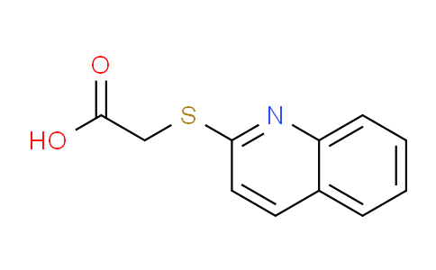 CAS No. 56919-56-3, 2-(Quinolin-2-ylthio)acetic acid