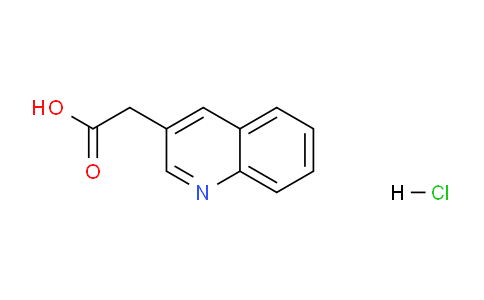 CAS No. 19656-83-8, 2-(Quinolin-3-yl)acetic acid hydrochloride