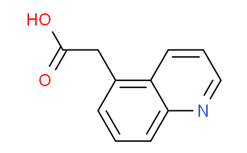 CAS No. 152150-03-3, 2-(Quinolin-5-yl)acetic acid