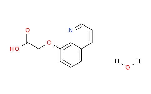 CAS No. 1047652-15-2, 2-(Quinolin-8-yloxy)acetic acid hydrate