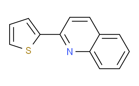 CAS No. 34243-33-9, 2-(Thiophen-2-yl)quinoline