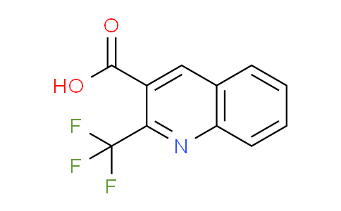 CAS No. 587886-26-8, 2-(Trifluoromethyl)quinoline-3-carboxylic acid