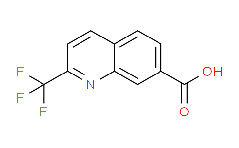 CAS No. 868662-63-9, 2-(Trifluoromethyl)quinoline-7-carboxylic acid