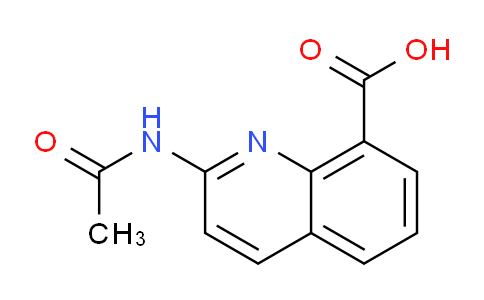 CAS No. 1248567-67-0, 2-Acetamidoquinoline-8-carboxylic acid