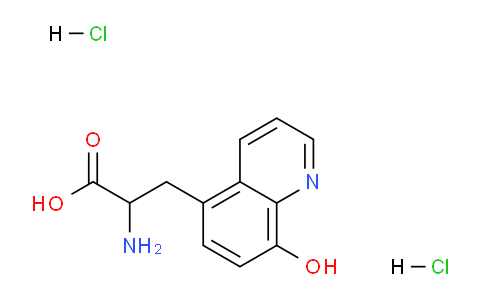 CAS No. 23218-76-0, 2-Amino-3-(8-hydroxyquinolin-5-yl)propanoic acid dihydrochloride