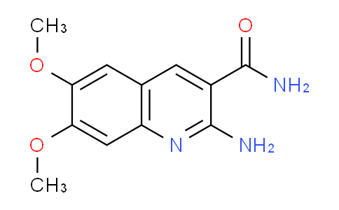 CAS No. 55149-43-4, 2-Amino-6,7-dimethoxyquinoline-3-carboxamide